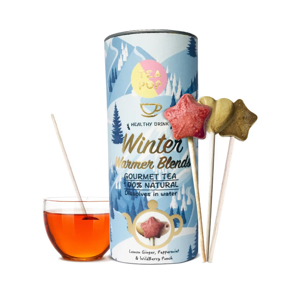 TEA POP Tè su Bastoncino Confezione Gourmet da 6 - Winter Warmer Blends