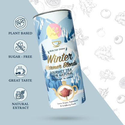 TEA POP Tè su Bastoncino Confezione Gourmet da 6 - Winter Warmer Blends
