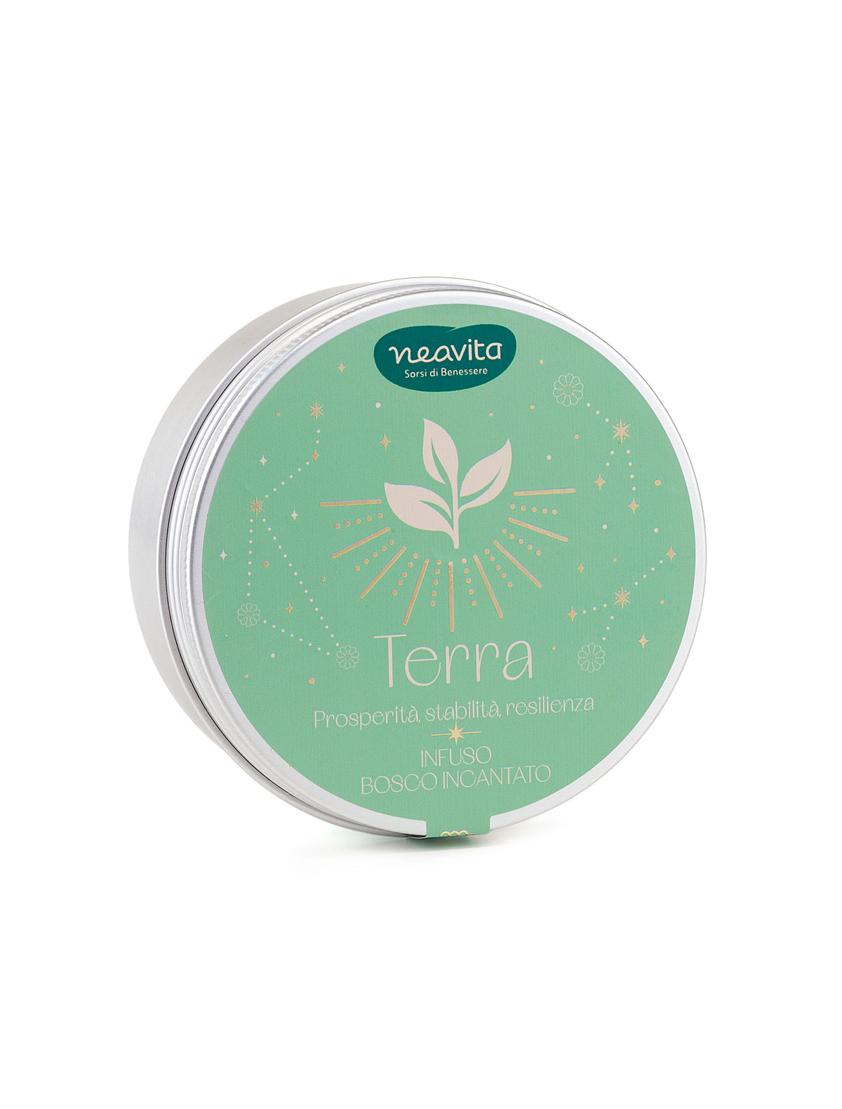 NEAVITA Nature Elements Tiny Tin Tisana della Terra