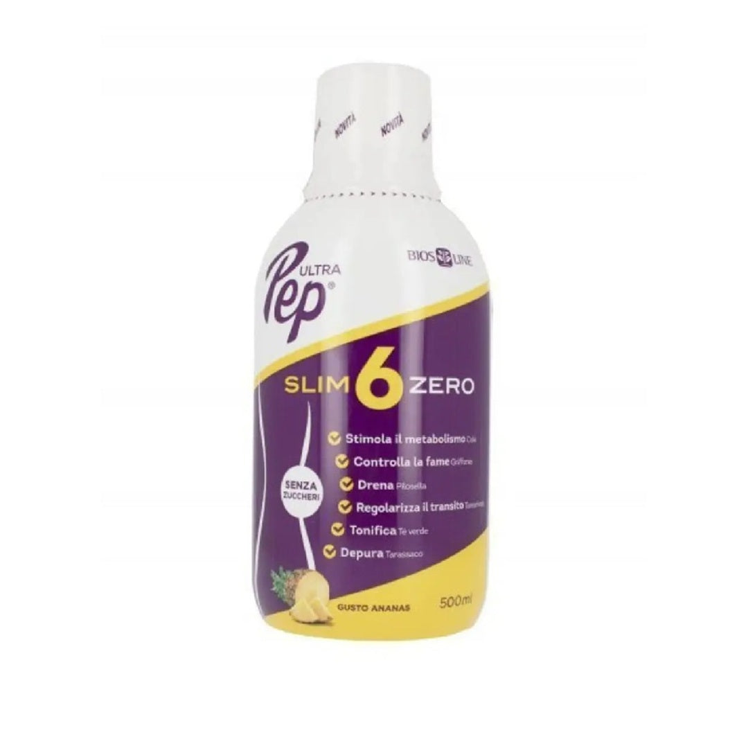BIOS LINE UltraPep Slim 6 Zero Ananas 500ml
