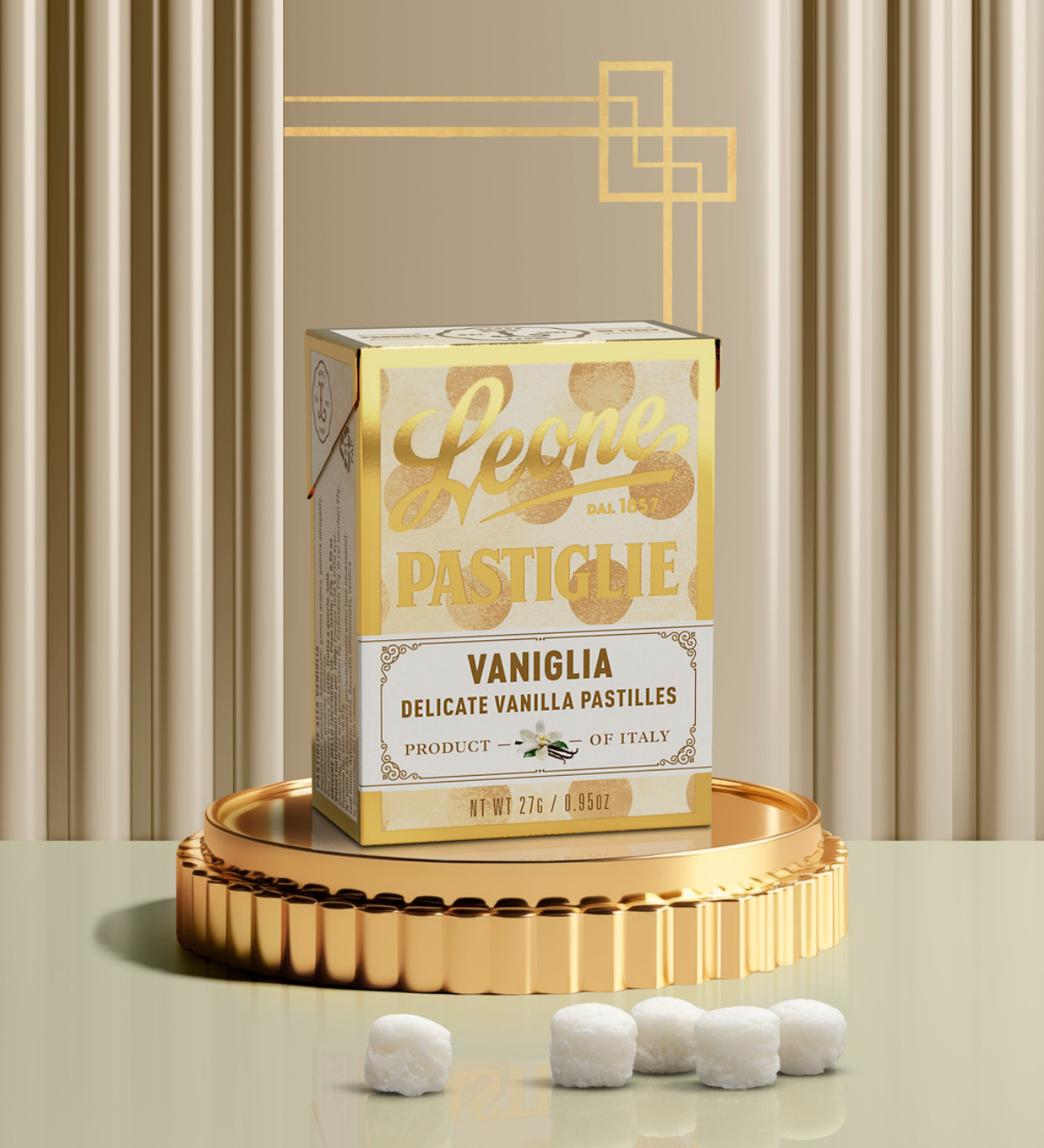 PASTIGLIE LEONE Pastiglie Vaniglia 27g