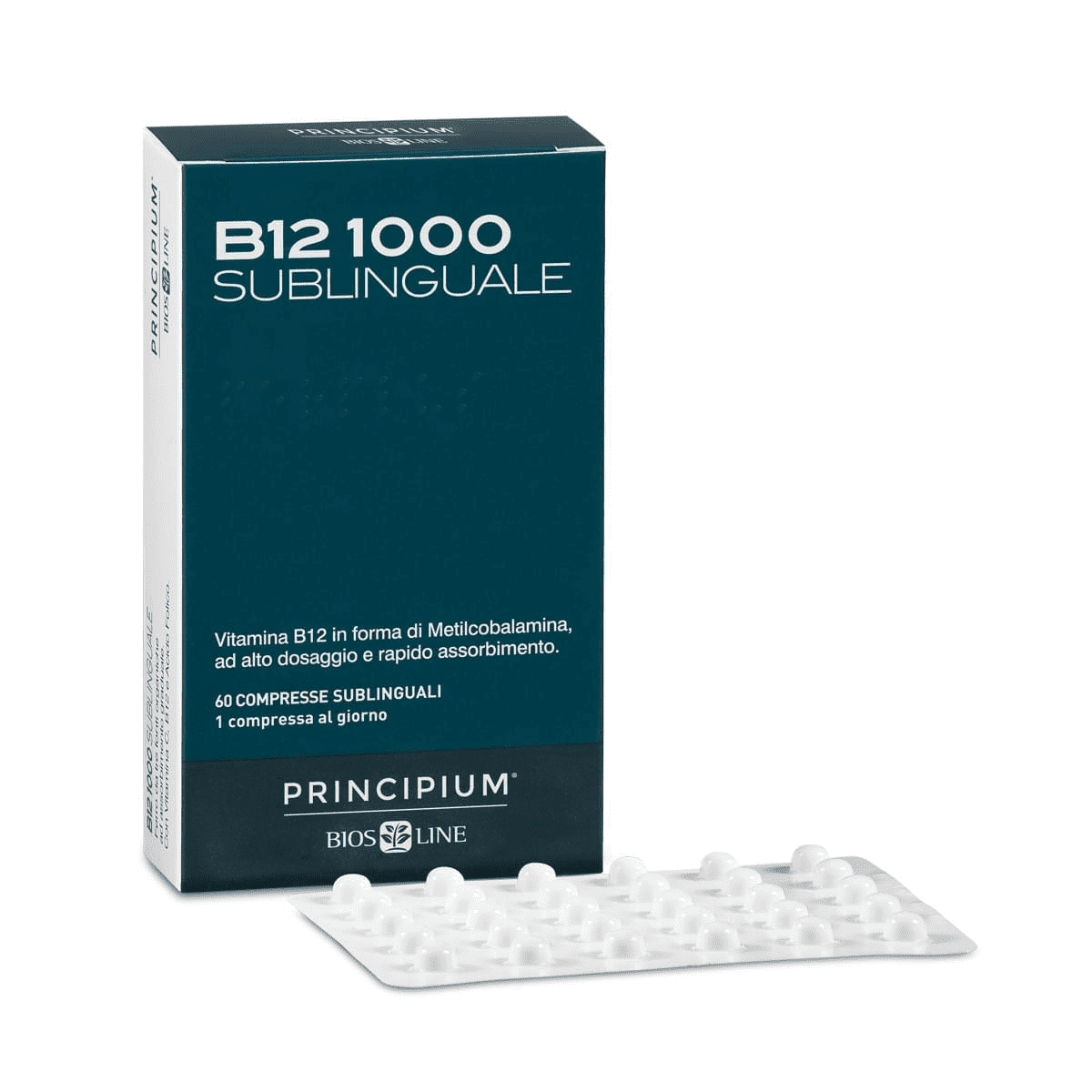 BIOS LINE Principium B12 1000 Sublinguale 60 compresse
