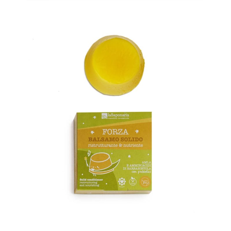 LA SAPONARIA Balsamo solido ristrutturante e nutriente