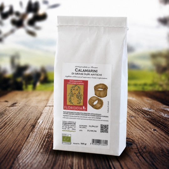 FLORIDDIA Calamarini di Grani Duri Antichi Biologici 500g