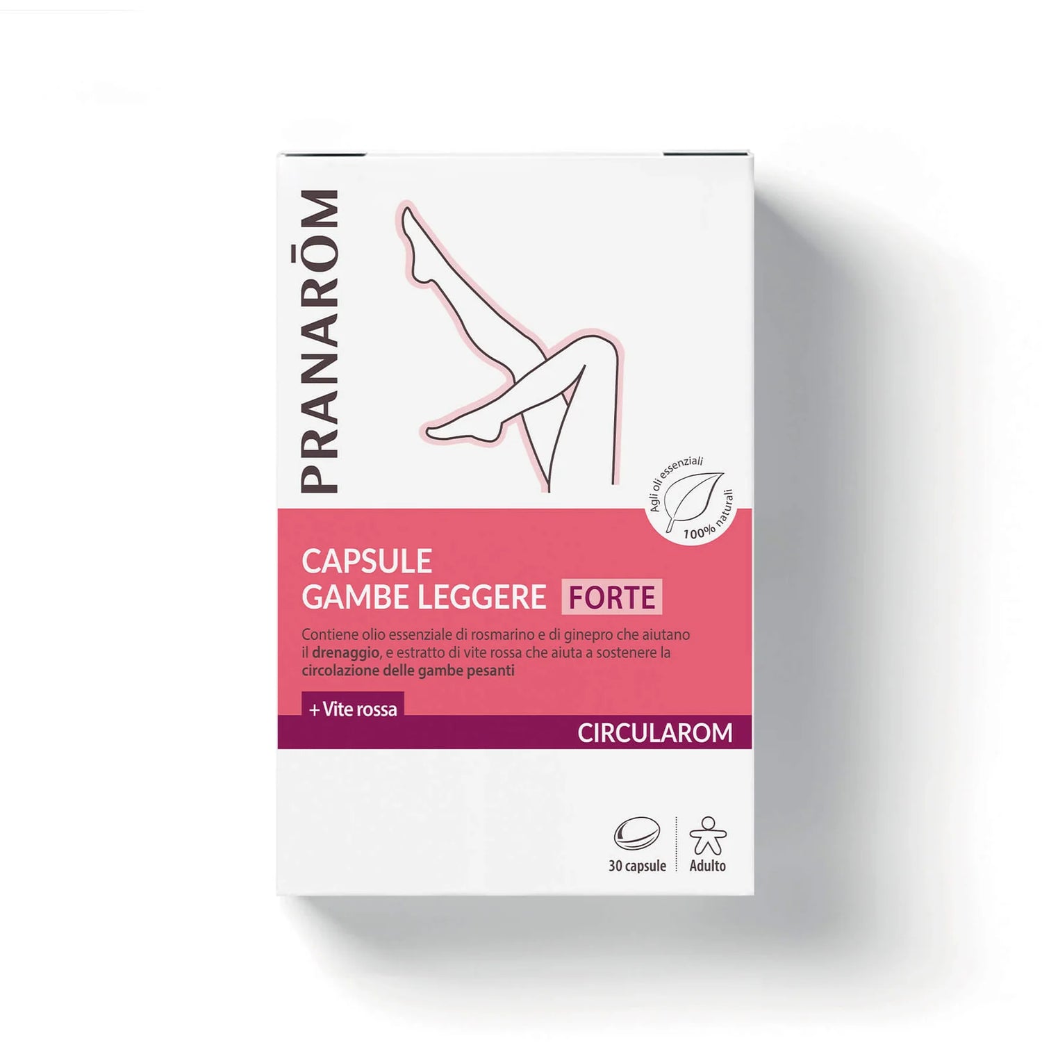 PRANAROM Circularom Capsule Gambe Leggere Forte 30cps