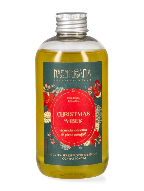 NASOTERAPIA Natale - Ricarica Diffusore a bastoncino Christmas Vibes 200 ml