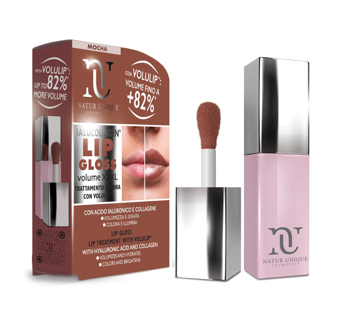 NATUR UNIQUE Ialucollagen Lip Gloss Volume XXXL - Mocha