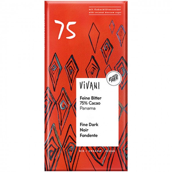 Vivani Cioccolato Fondente 75%