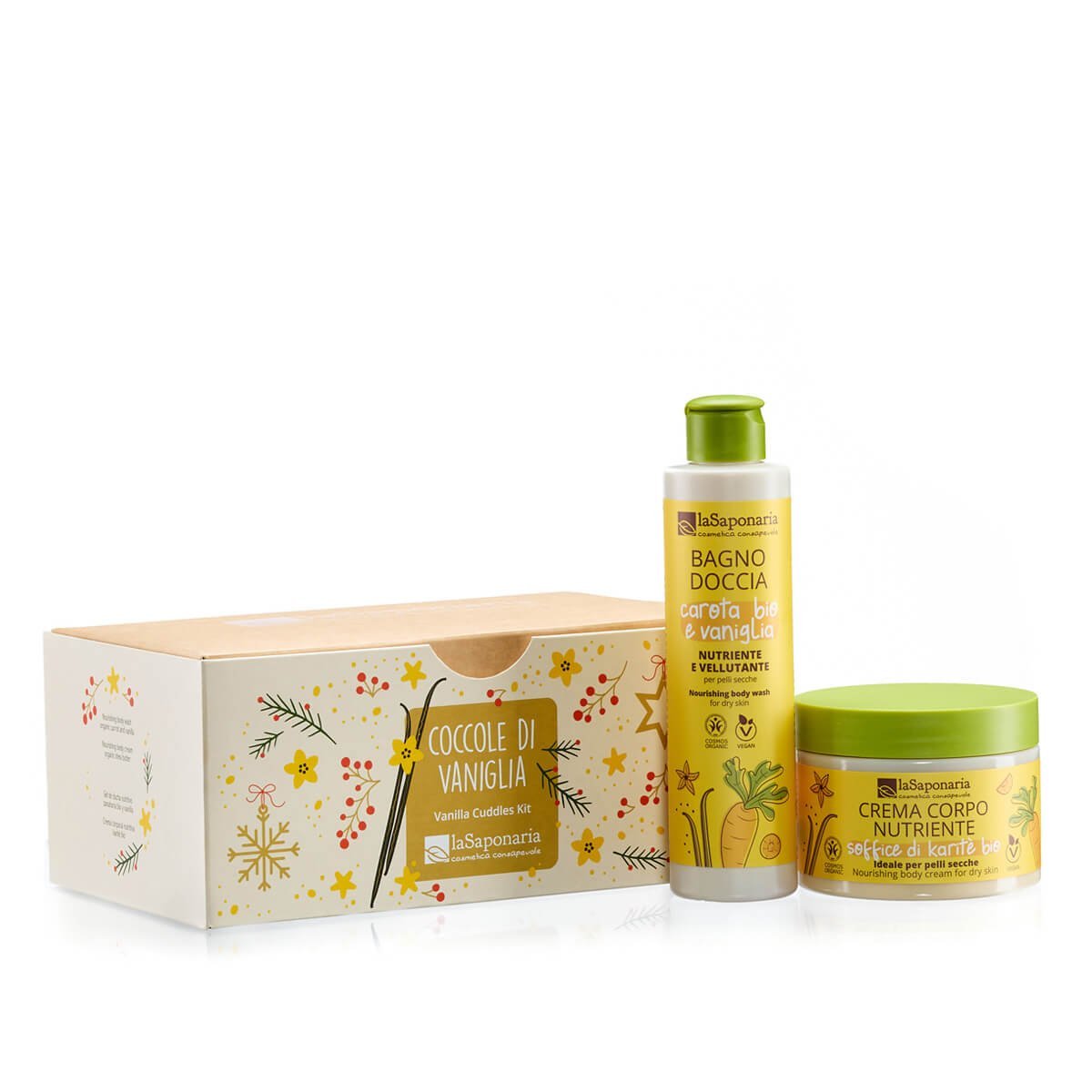 LA SAPONARIA - Coccole di Vaniglia - Cofanetto Corpo