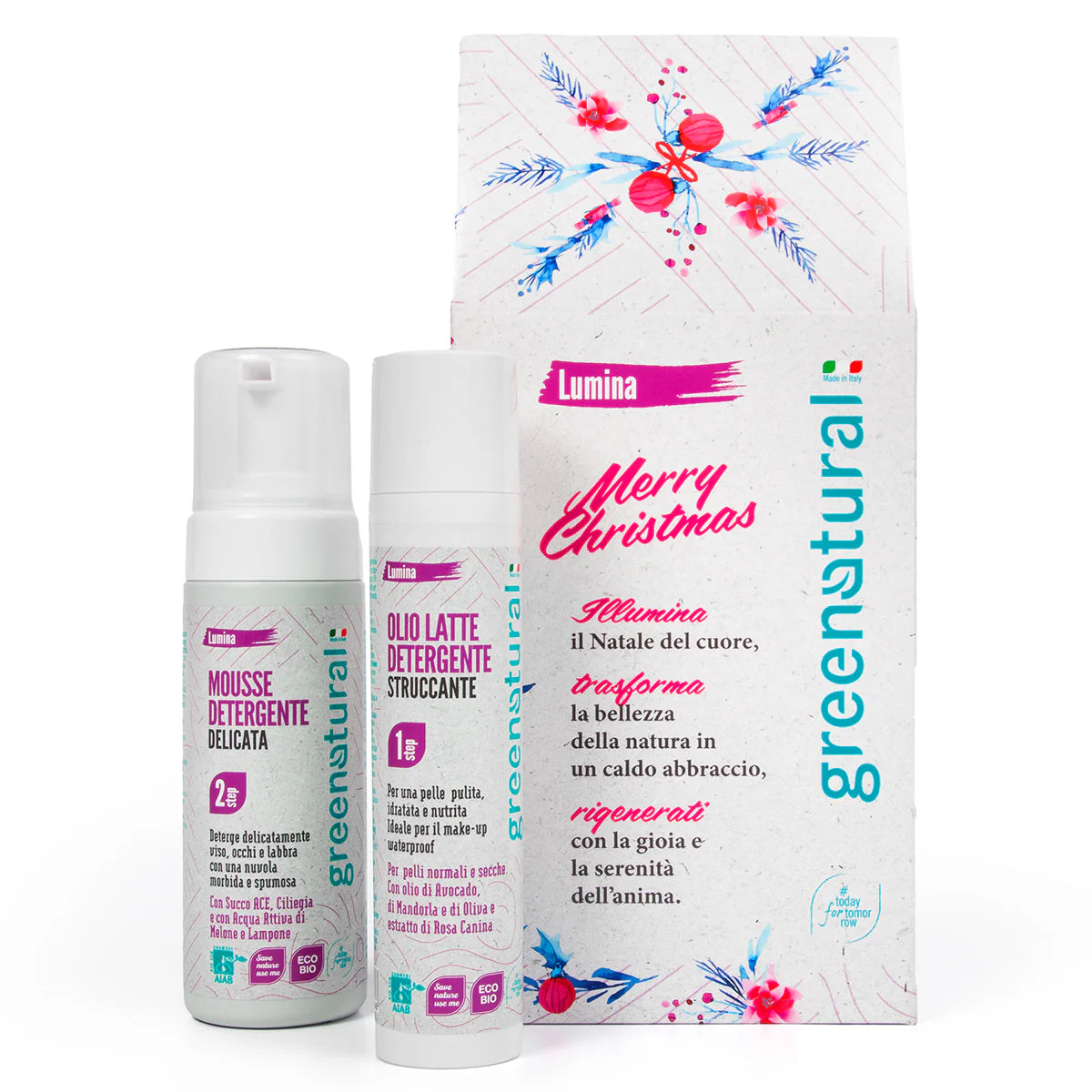 LUMINA Cofanetto Belezza Naturale - Olio + Mousse