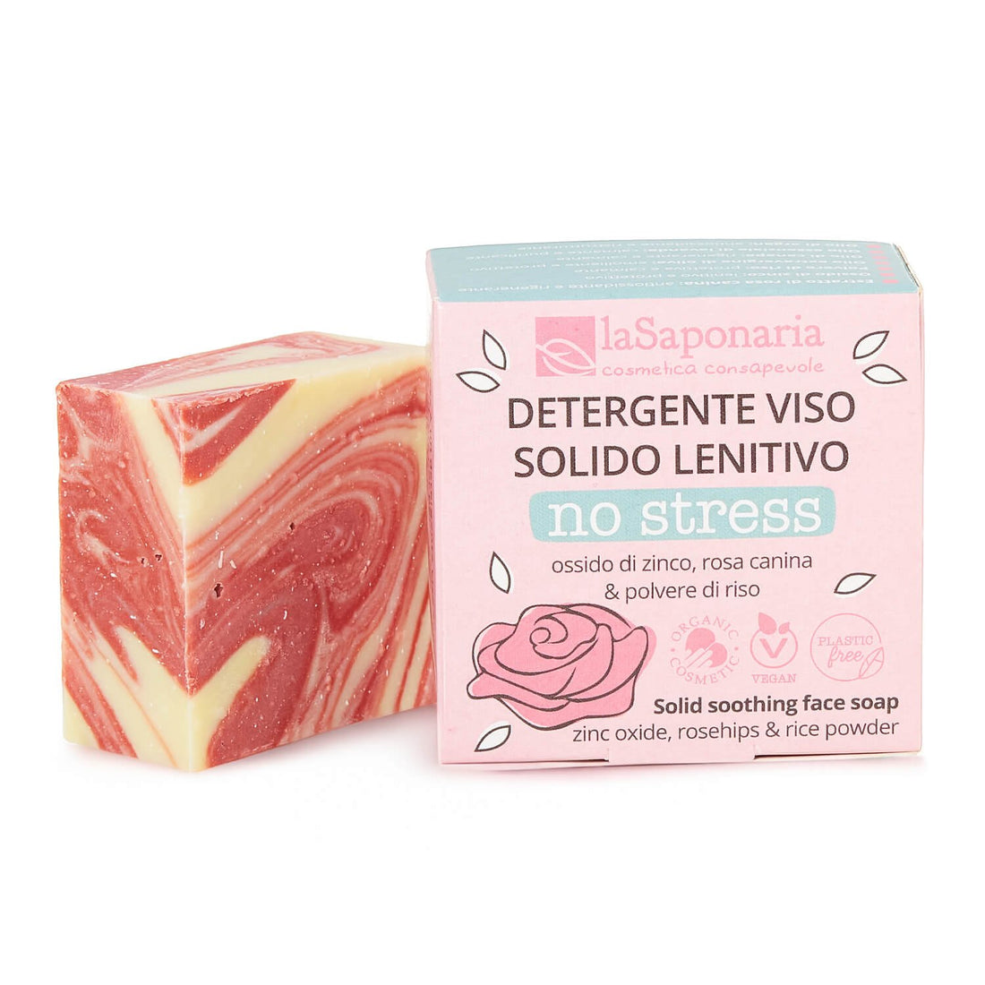 LA SAPONARIA Wonder Pop No Stress Detergente Viso Lenitivo Solido 70 g