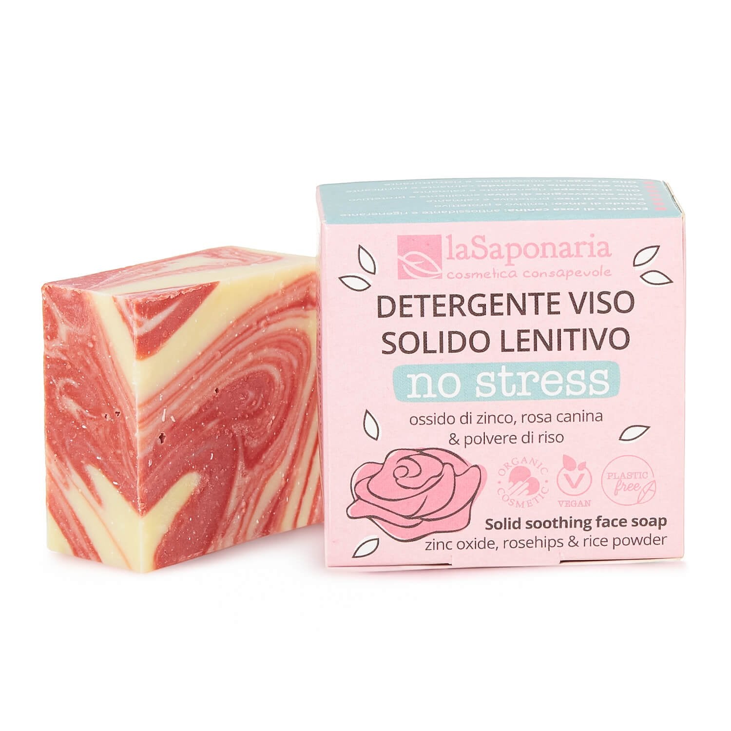LA SAPONARIA Wonder Pop No Stress Detergente Viso Lenitivo Solido 70 g