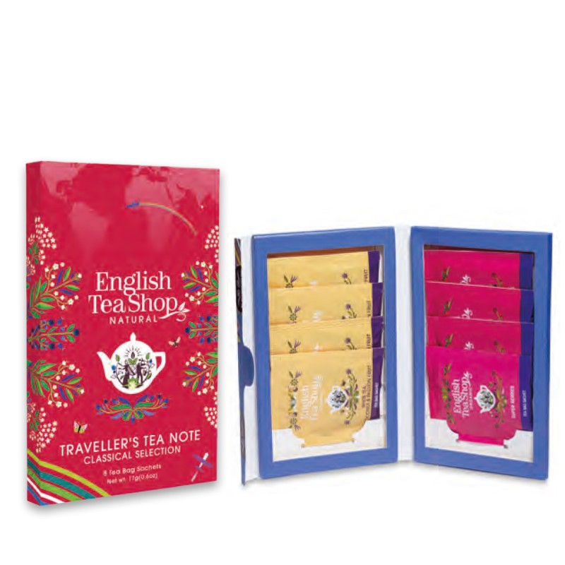 ENGLISH TEA SHOP Tea Book Classical 8 filtri