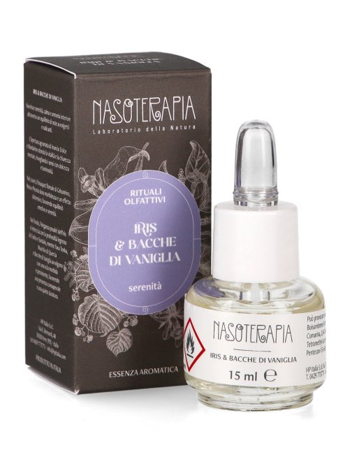 NASOTERAPIA Iris &amp; Bacche di Vaniglia - Essenza Aromatica 15ml