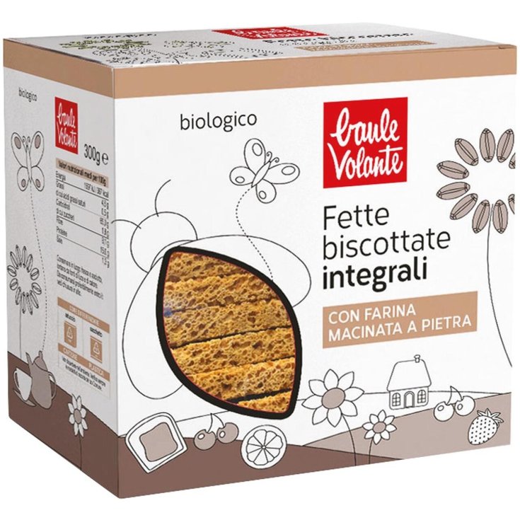 Baule Volante - Fette Biscottate Integrali 300gr