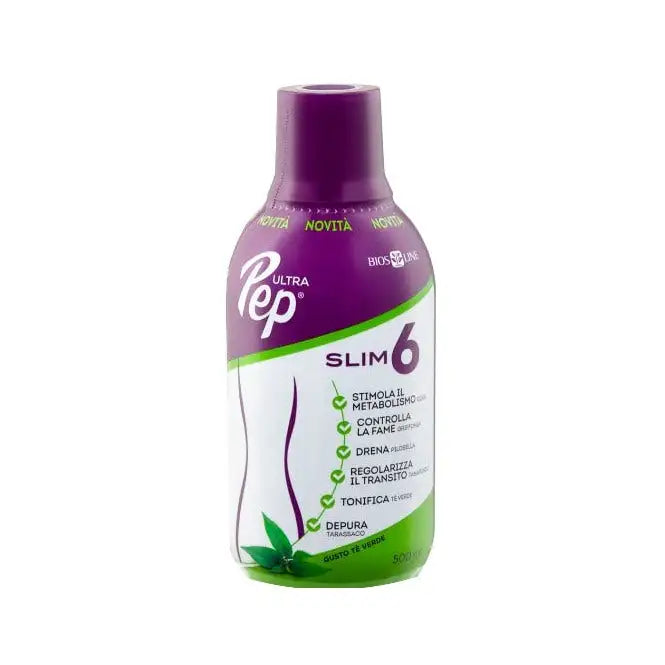 BIOS LINE UltraPep Slim 6 Zero Tè Verde 500ml