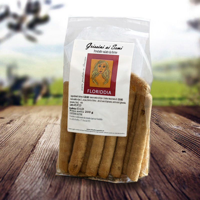 FLORIDDIA Grissini ai Semi Misti 200gr