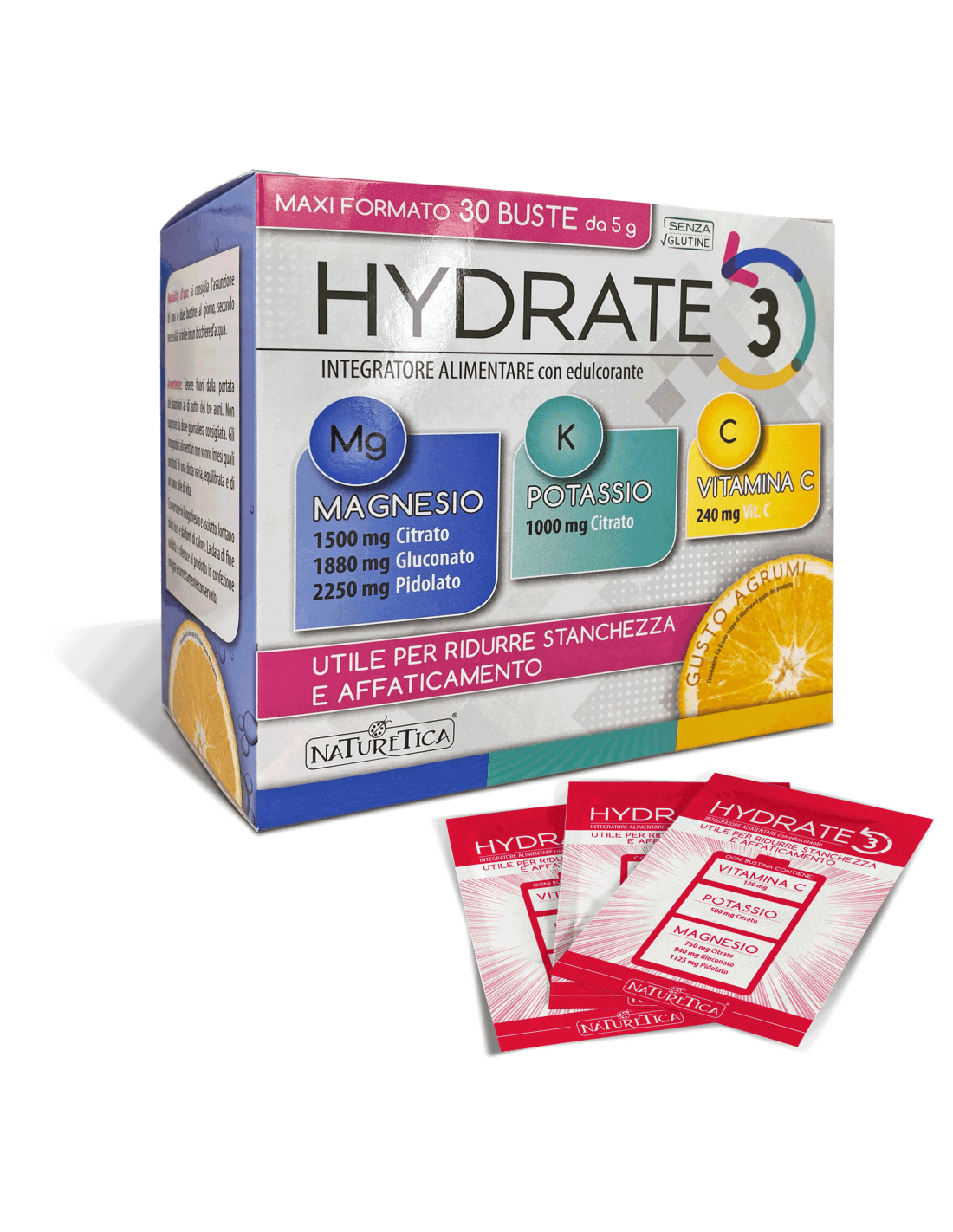 hydrate 3 naturetica magnesio potassio bustine