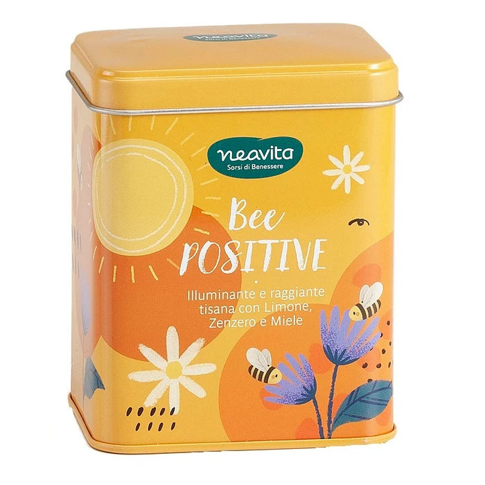NEAVITA Positive Tea Barattolo Giallo - Tisana Bee Positive