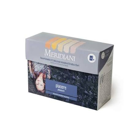 MERIDIANI Selezione Piacere 20 filtri Tisane e Infusi misti