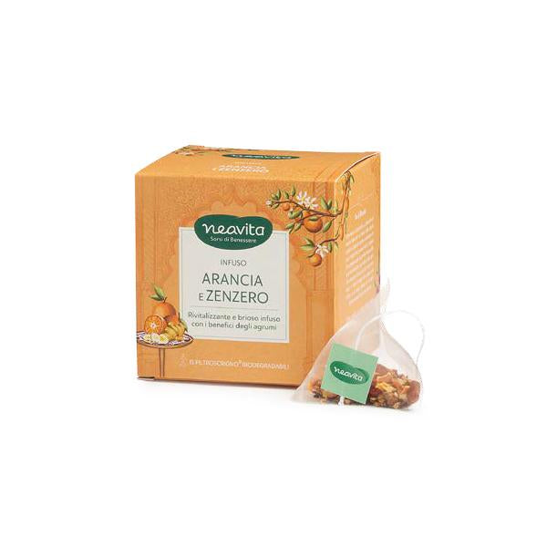 NEAVITA Filtroscrigno Arancia e Zenzero 15 filtri