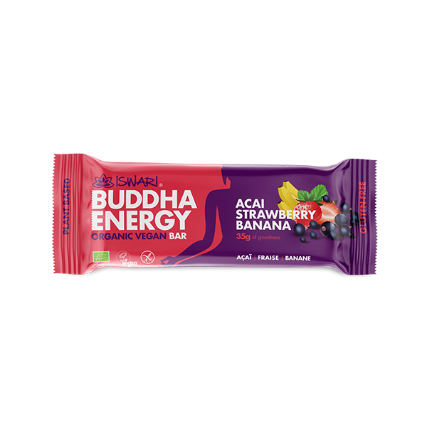ISWARI Buddha Energy Acai, Fragola e Banana 35gr