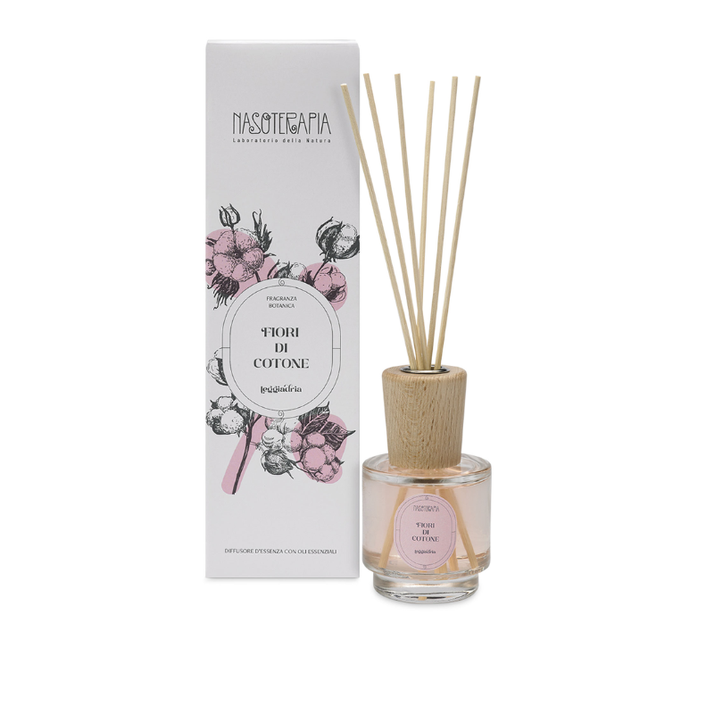 NASOTERAPIA Diffusore a Bastoncino Fiori di Cotone 100ml