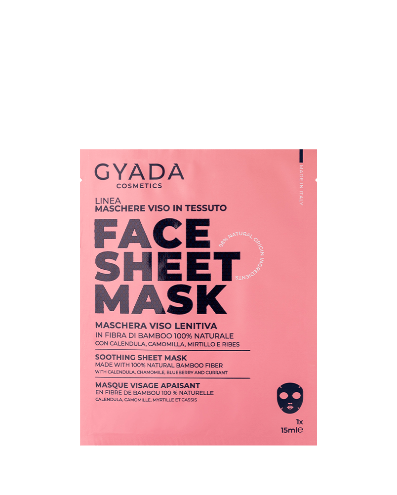 GYADA COSMETICS Maschera Viso Lenitiva in Bamboo