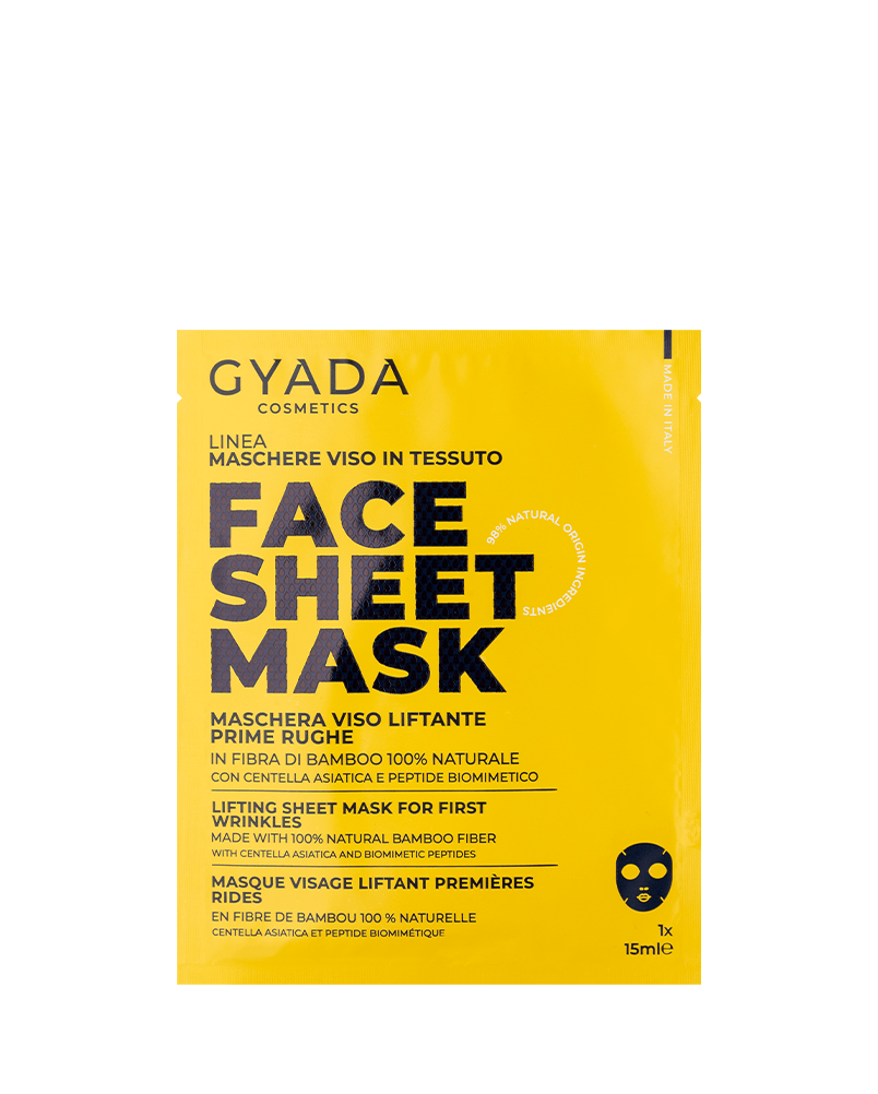 GYADA COSMETICS Maschera Viso Liftante Prime Rughe in Bamboo