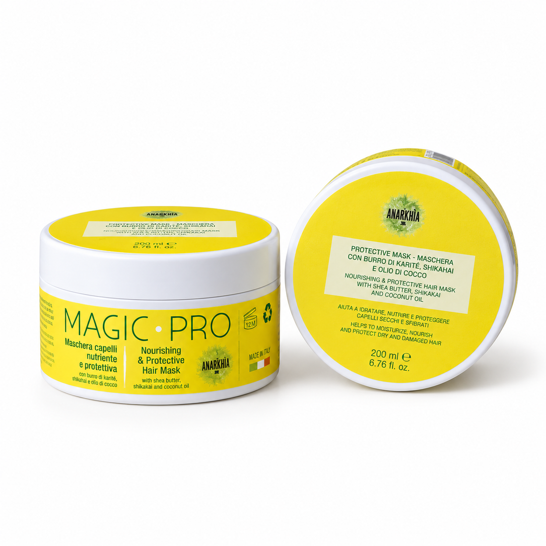 ANARKHIA BIO Maschera Capelli Nutriente e Protettiva 200ml