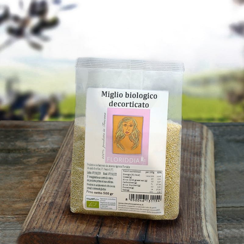 miglio biologico decorticato floriddia