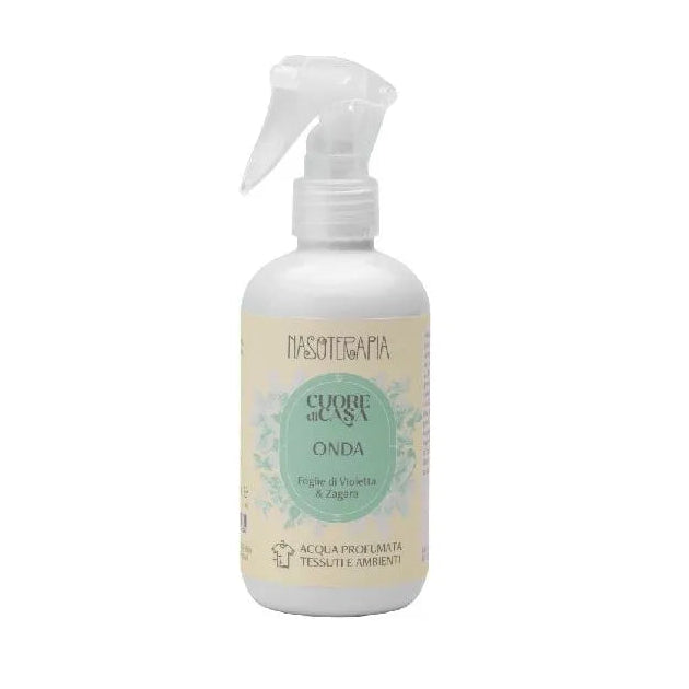 NASOTERAPIA Acqua profumata tessuti e ambienti - Onda: Foglie di Violetta e Zagara 250ml