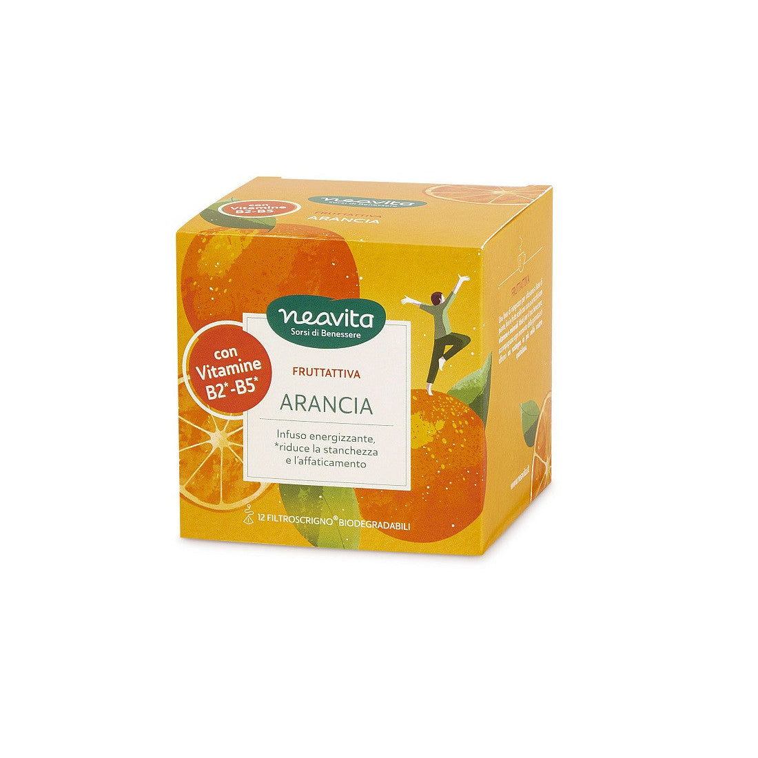 NEAVITA Fruttattiva Arancia + Vitamne B2 e B5 12 FiltroScrigno