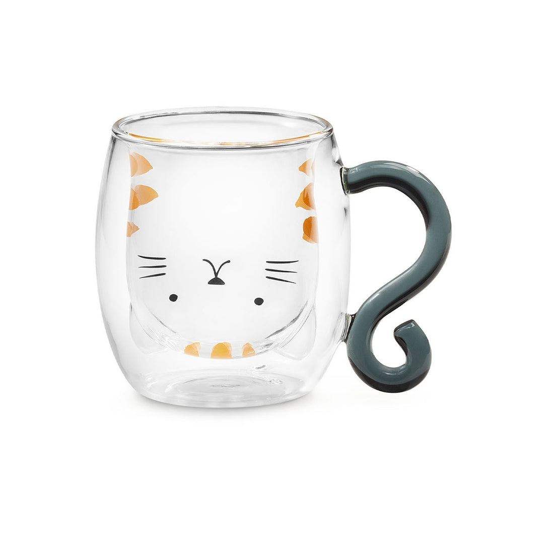 NEAVITA Tea &amp; Friends Mug in Vetro 250ml - Kitty