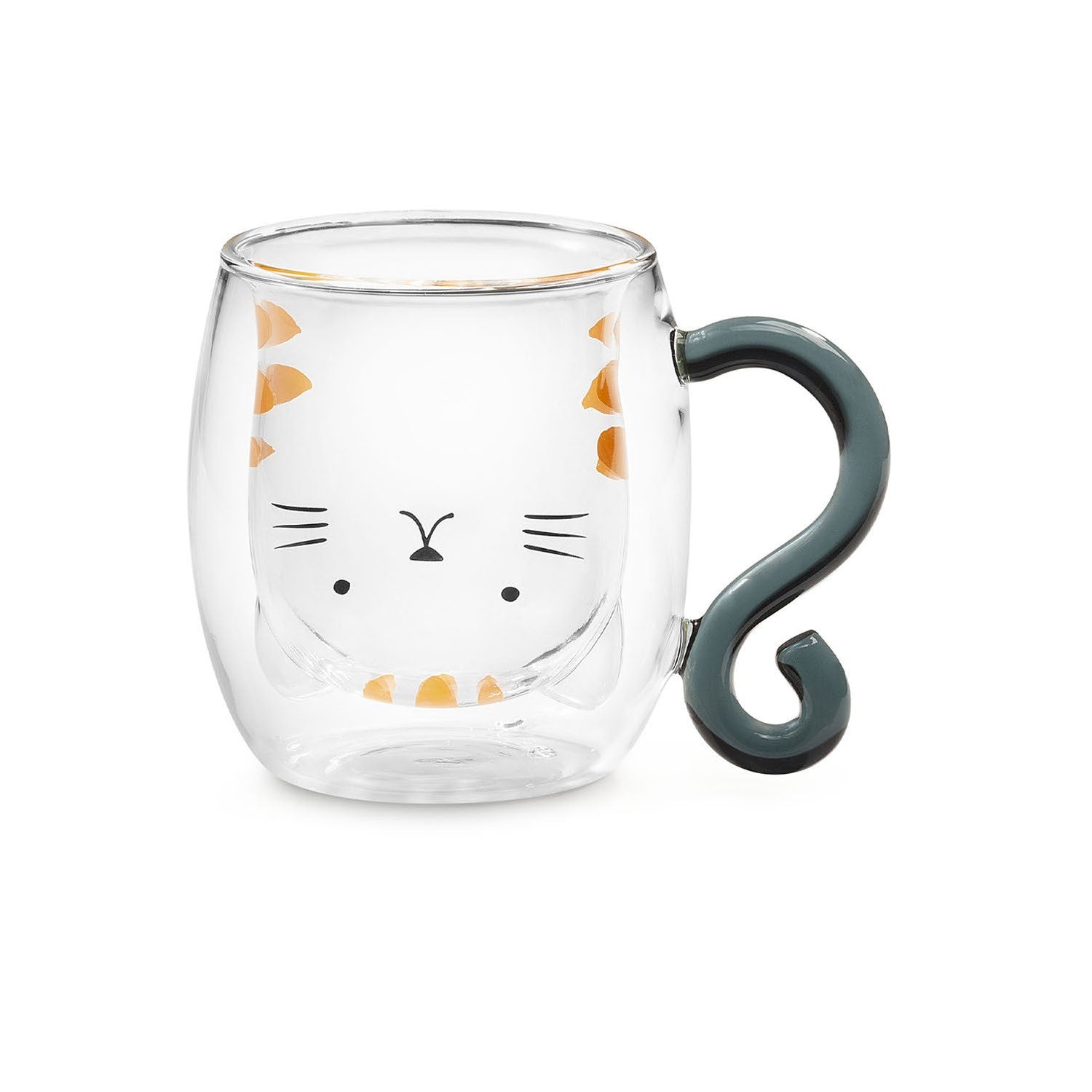 NEAVITA Tea &amp; Friends Mug in Vetro 250ml - Kitty