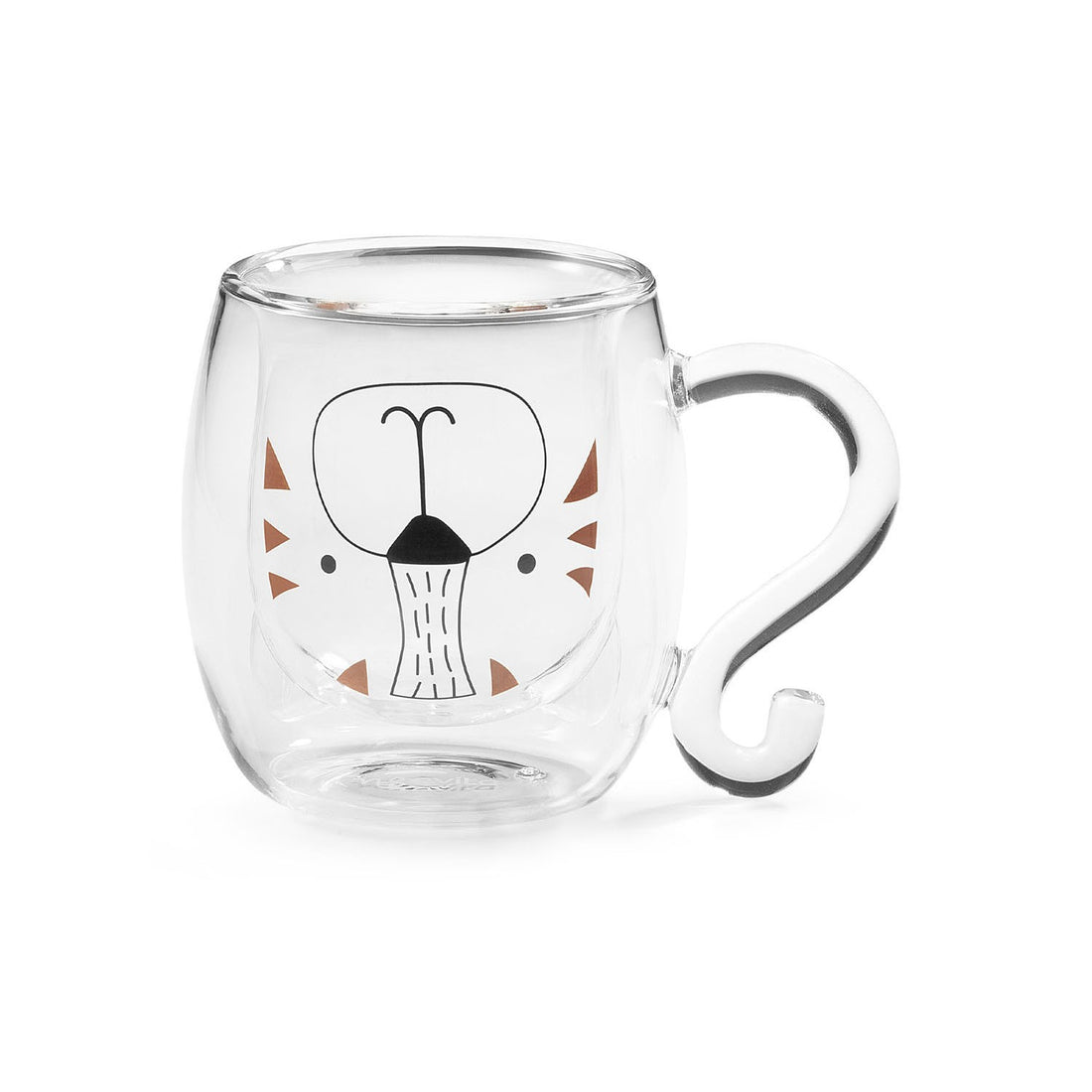 NEAVITA Tea &amp; Friends Mug in Vetro 250ml - Tigro