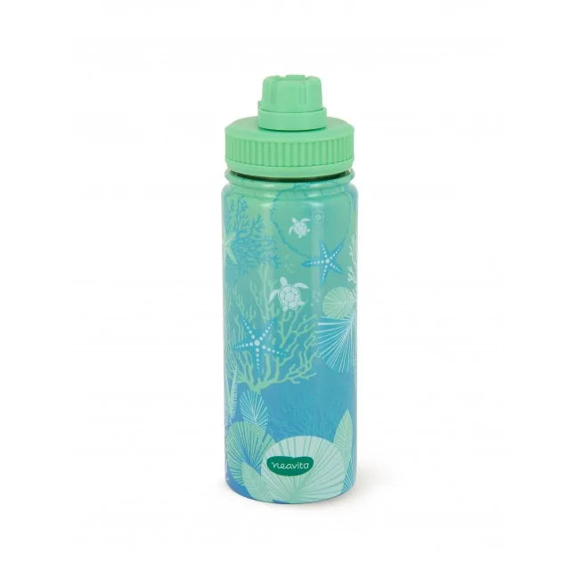 neavita twice bottiglia thermos in acciaio sea verde 500 ml
