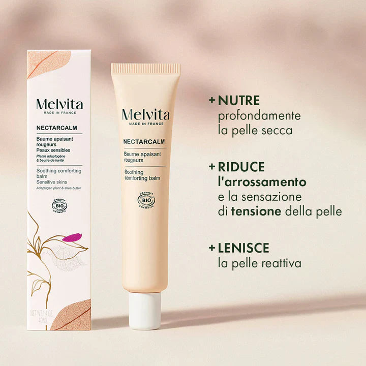 MELVITA Nectar Calm - Balsamo Viso Lenitiva e Antirossore 40ml