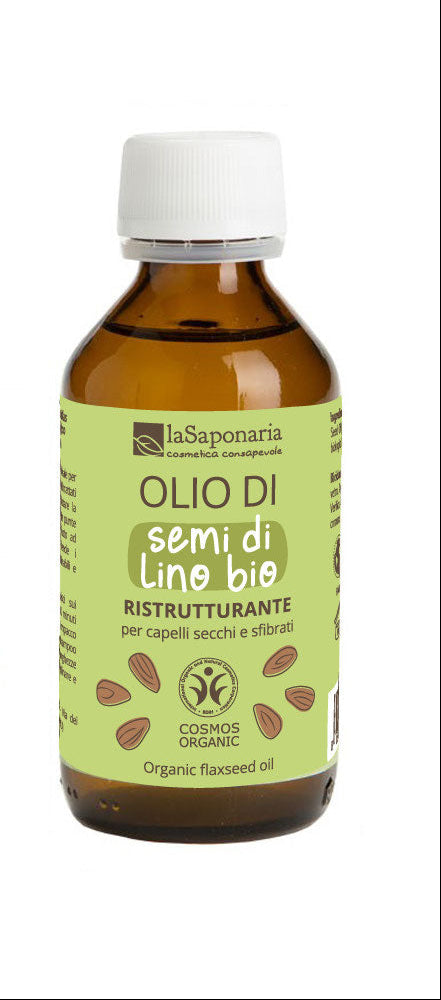 LA SAPONARIA Olio di Semi di Lino 100ml