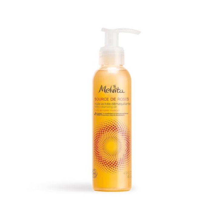 MELVITA Source De Roses - Olio Latte Struccante 145ml