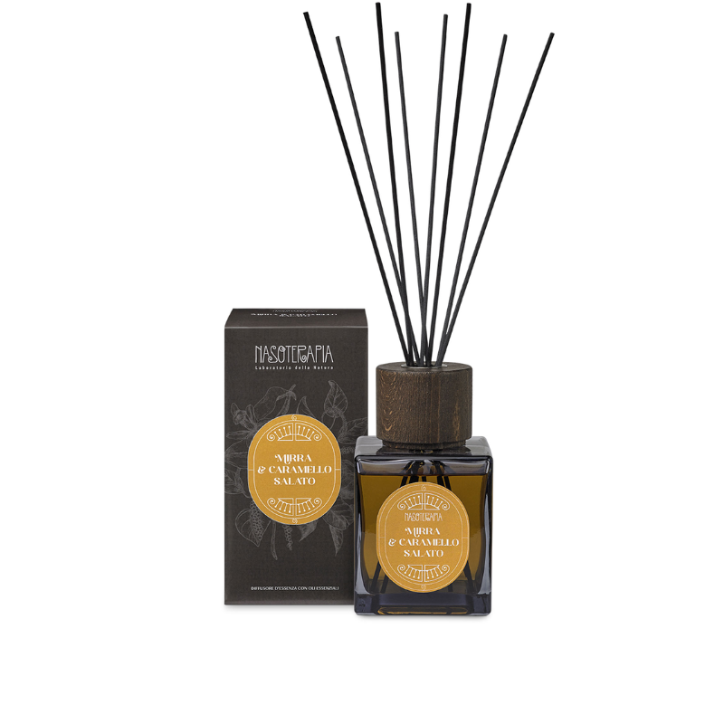 NASOTERAPIA Mirra e Caramello Salato Diffusore a Bastoncini 200 ml