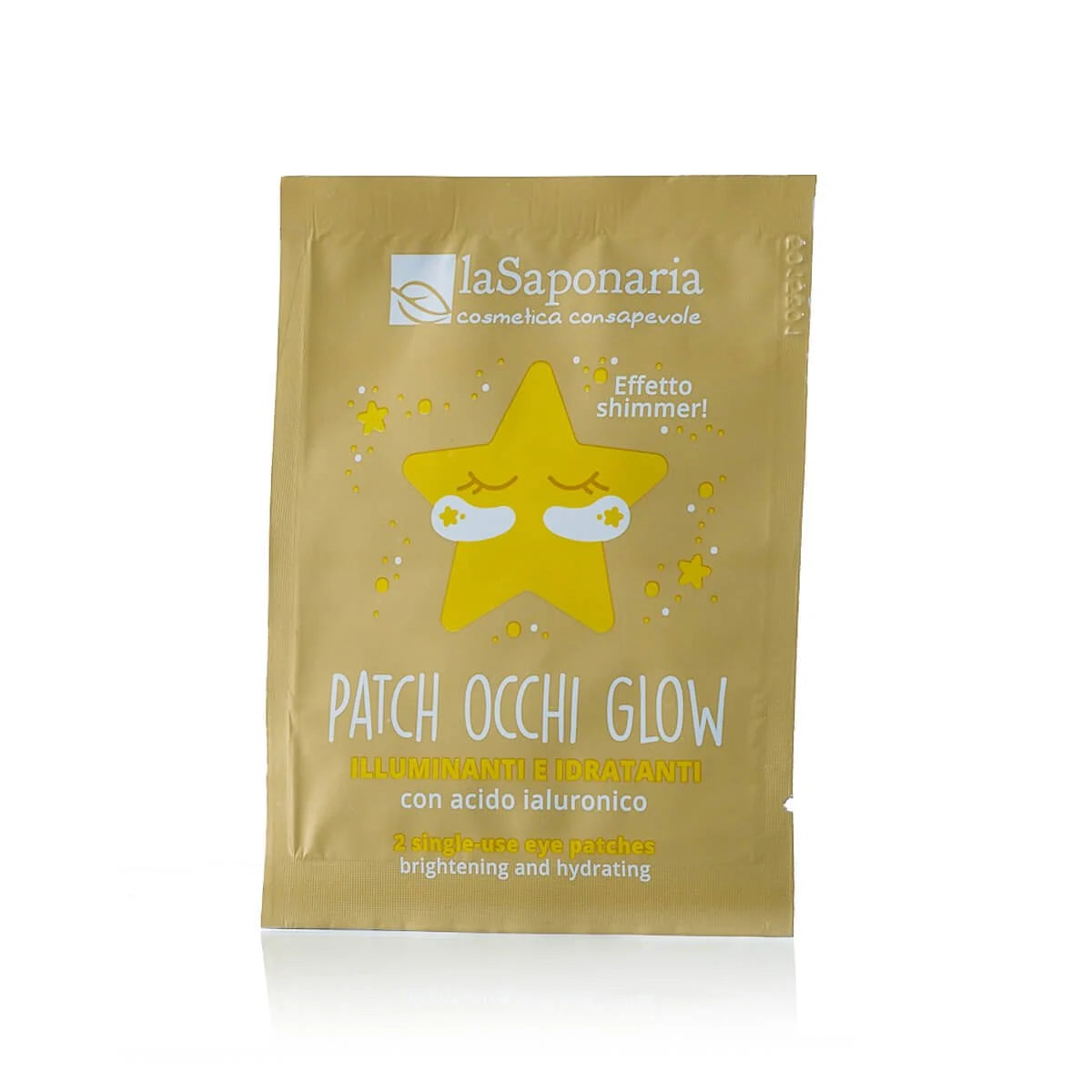 LA SAPONARIA - Patch Occhi Glow con Acido Ialuronico