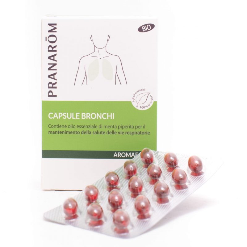PRANAROM Aromaforce Capsule Bronchi 30cps