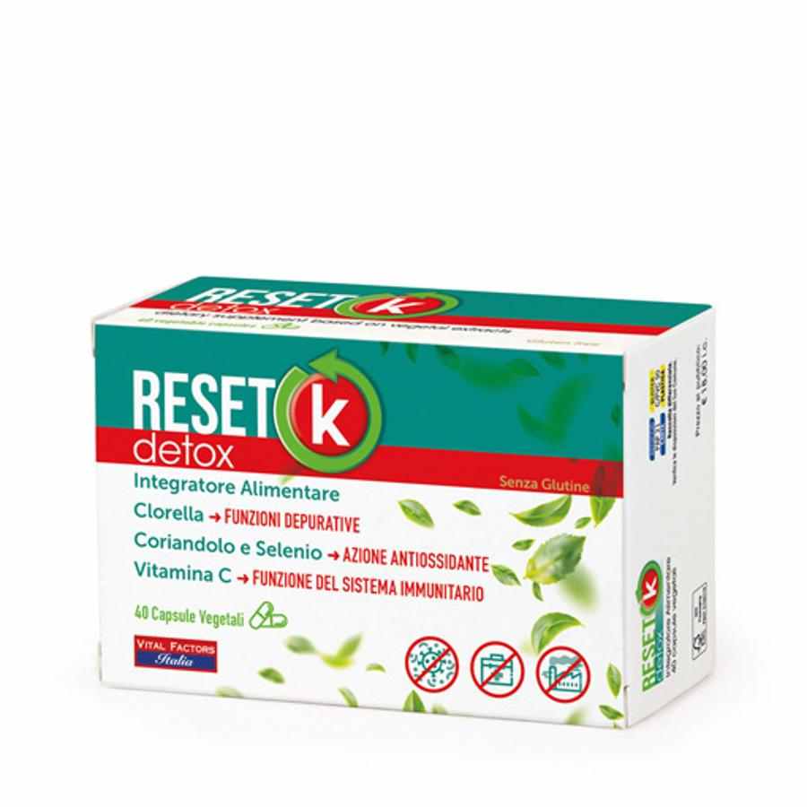 VITAL FACTORS Reset K Detox 40 cps