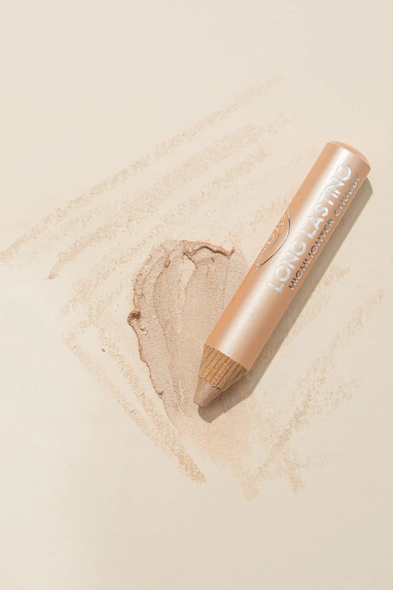 PUROBIO COSMETICS Long Lasting Highlighter Chubby Matitone Illuminante 024L Champagne