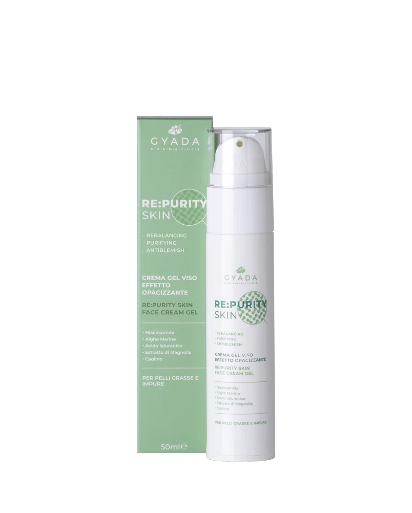 GYADA COSMETICS Re:Purity Skin - Crema Gel Viso Effetto Opacizzante