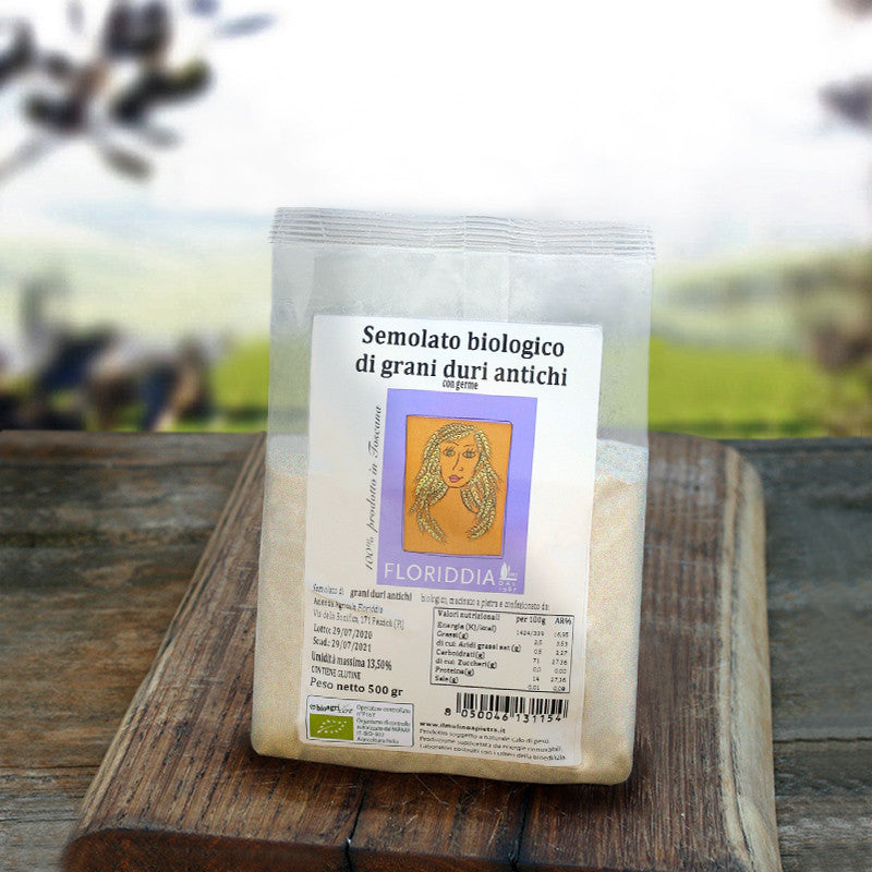 FLORIDDIA Semolato di Grani Duri Antichi 500g