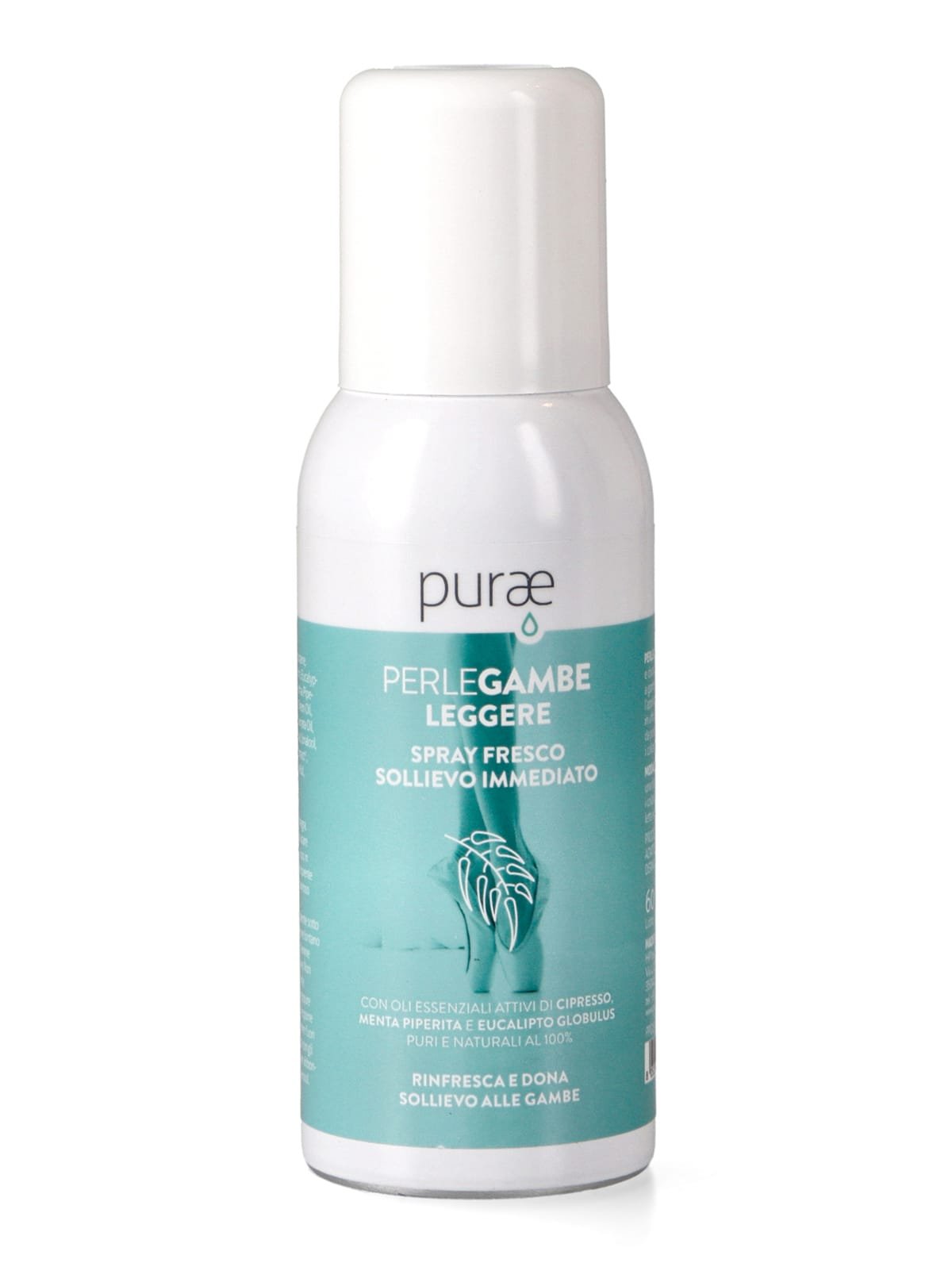 spray gambe leggere purae