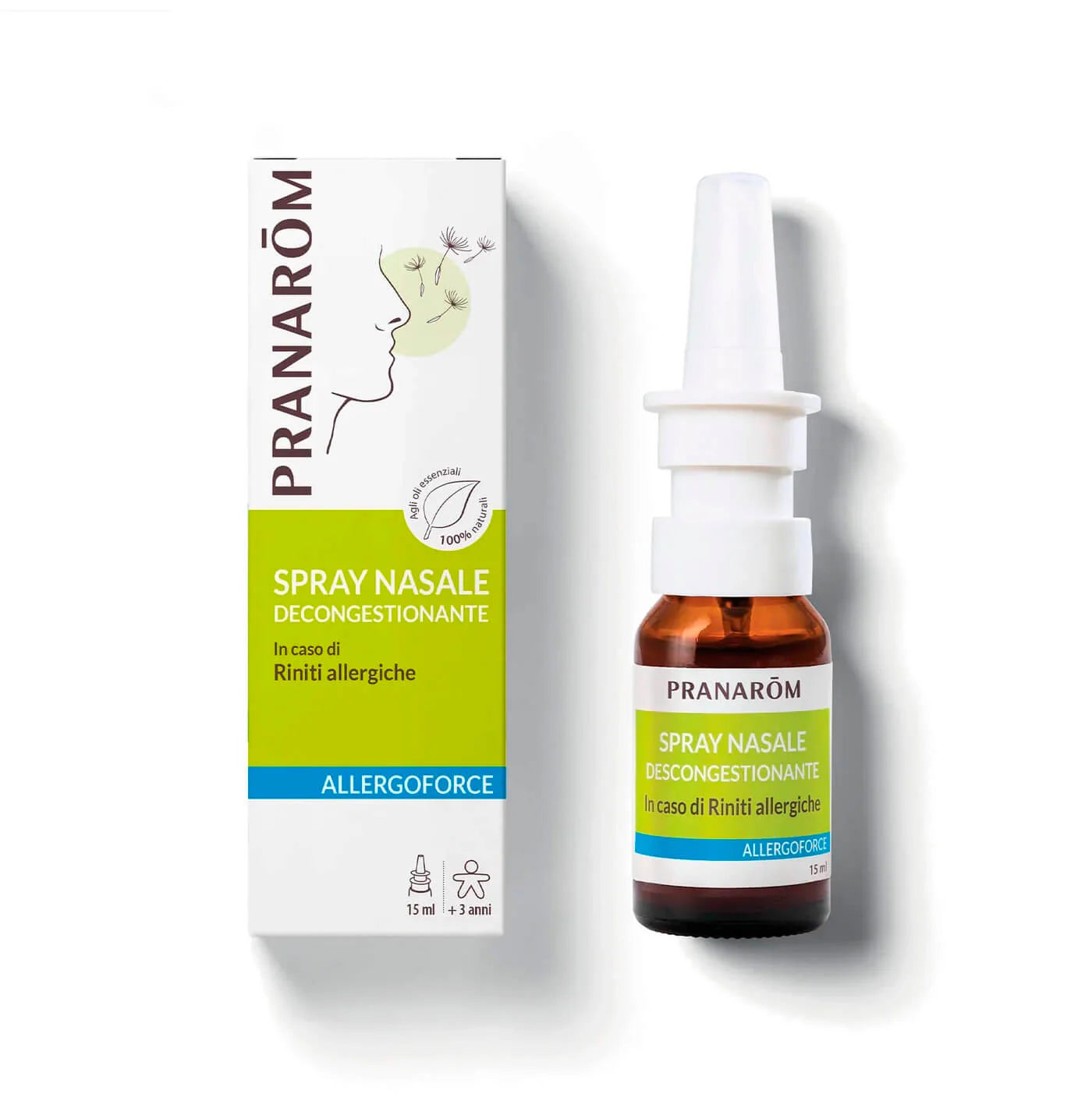 PRANAROM Allergoforce Spray Nasale Decongestionante 15ml