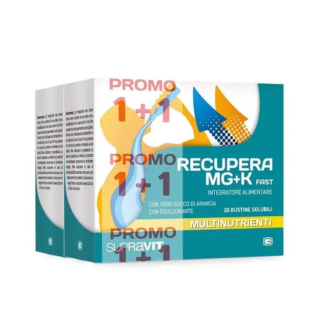 SUPRAVIT Recupera Mg+K Fast Bipack Promo 1+1